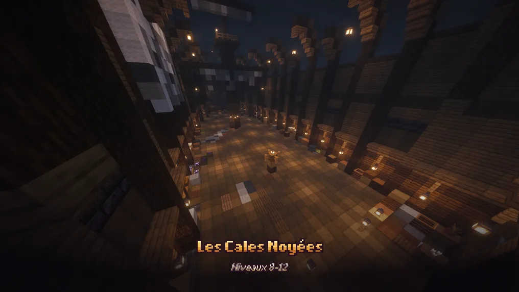 L'écran de chargement des Cales Noyées, tel qu'il s'affiche en jeu.