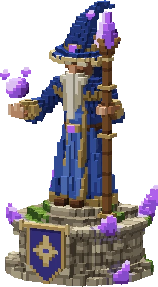 Mage : la statue en jeu